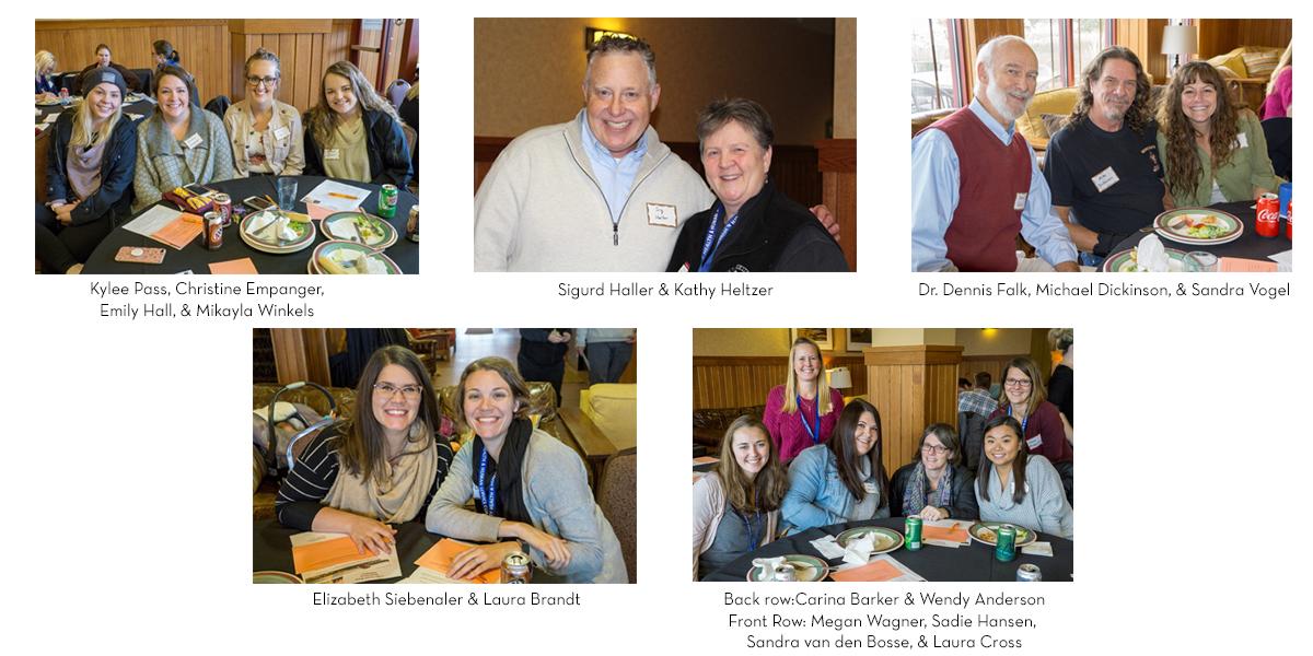 photo collage of UMD Social Work alumni and faculty