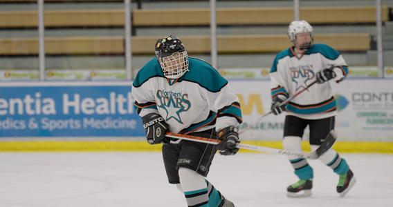 Bonnie Shae playing during a Northern Stars game
