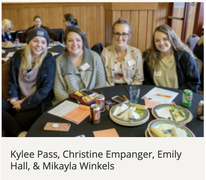 Kylee Pass, Christine Empanger, Emily Hall, & Mikayla Winkels