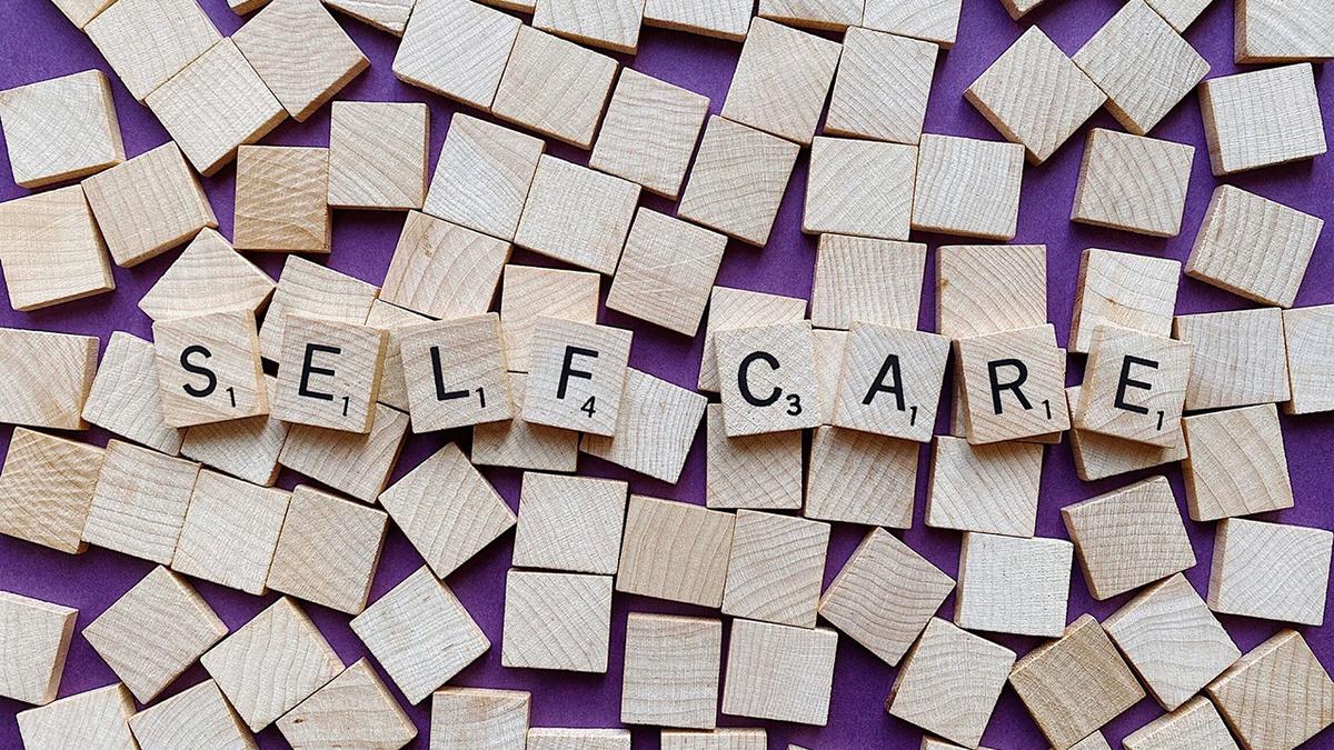 self care spelled out